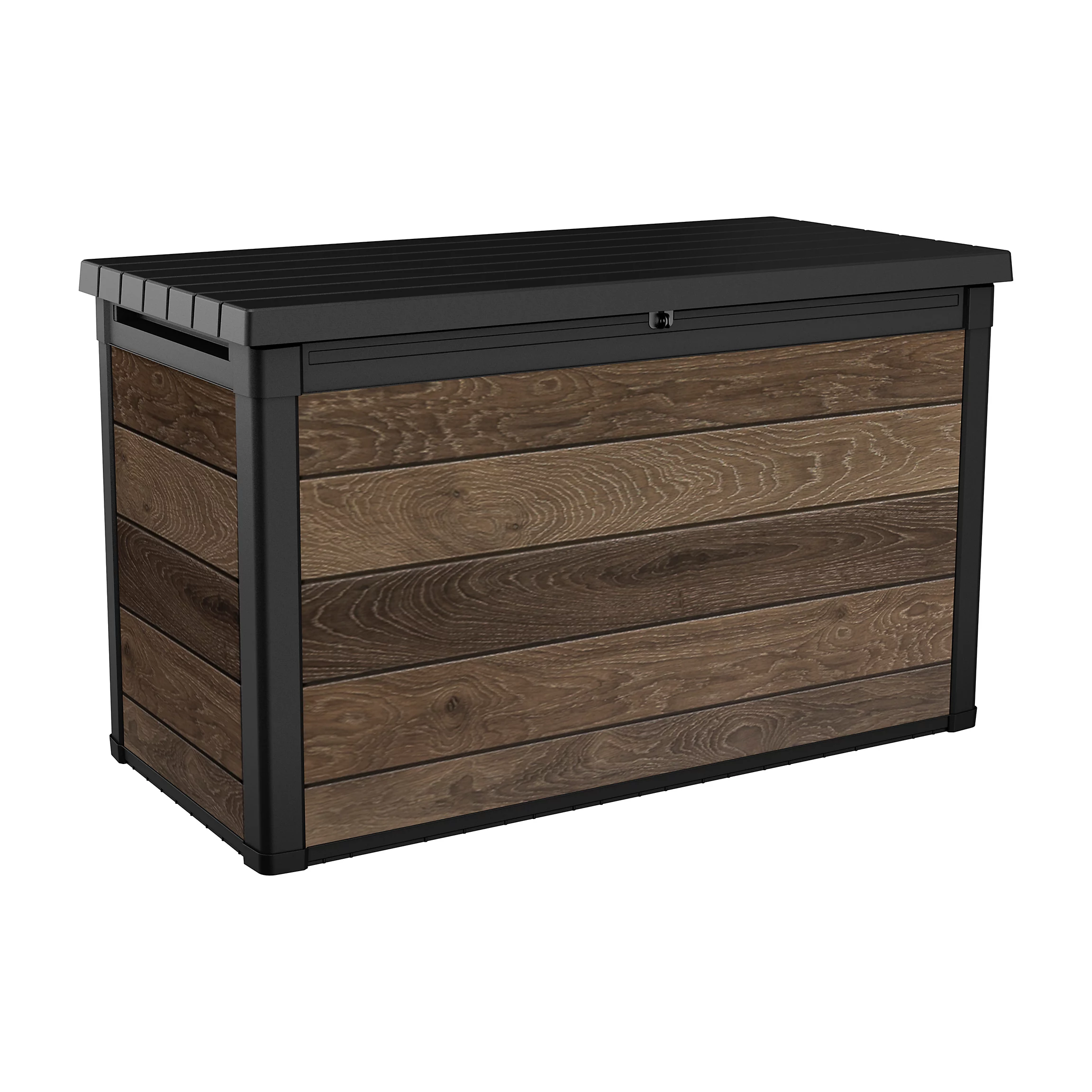 Keter Signature Decocoat Walnut 757L Garden storage box 900mm 1517mm - Image 7