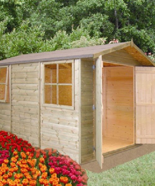 Shire Guernsey 10ft x 7ft Shiplap Apex Shed