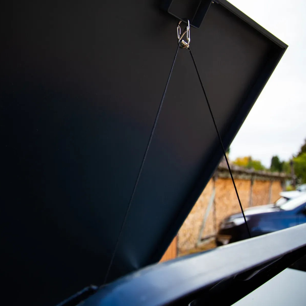 Wood Effect Wheelie Bin Storage - Triple Bin Store - Image 4