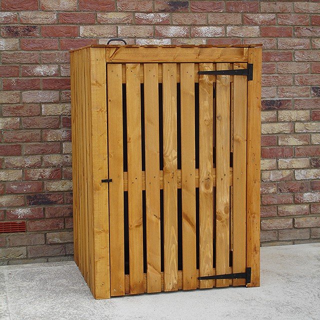 Shire Single 3ft x 3ft Wheelie Bin Store - Image 5