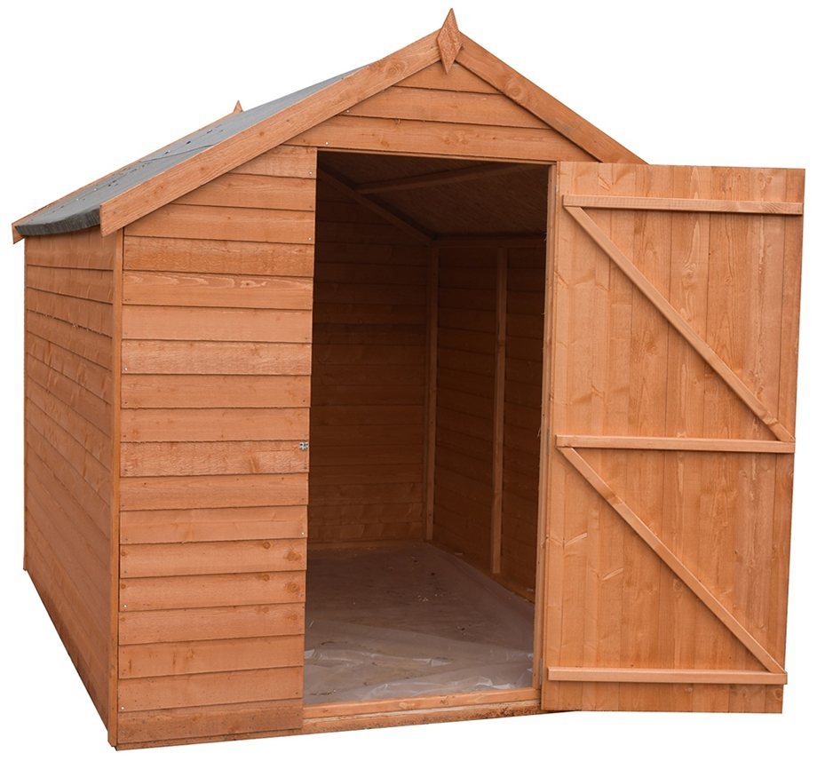 Shire Value Overlap 7ft x 5ft Shed - Windowless - Image 3