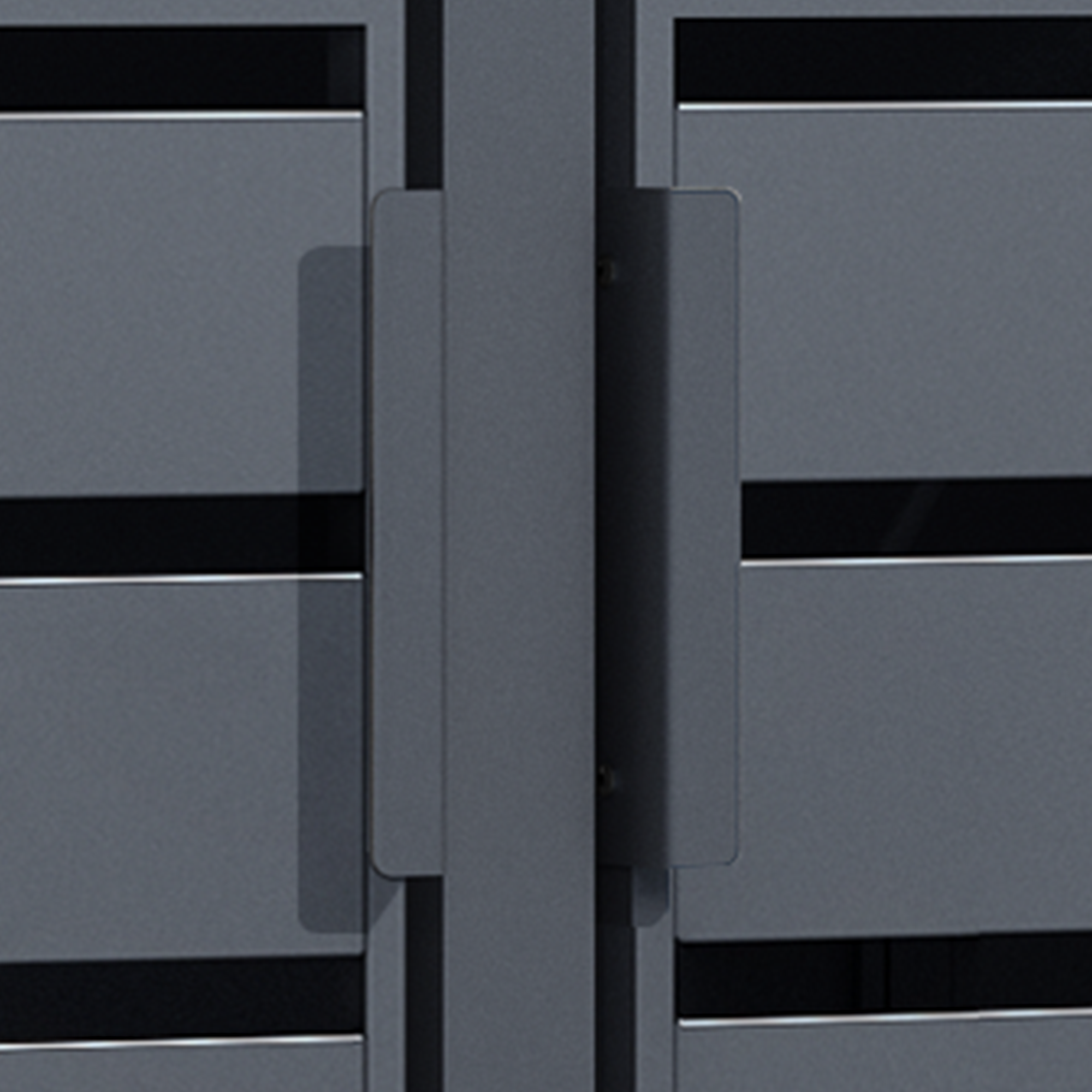 Triple Wheelie Bin Store by Garden Guard - Premium Range Storage in Anthracite Grey - Image 6