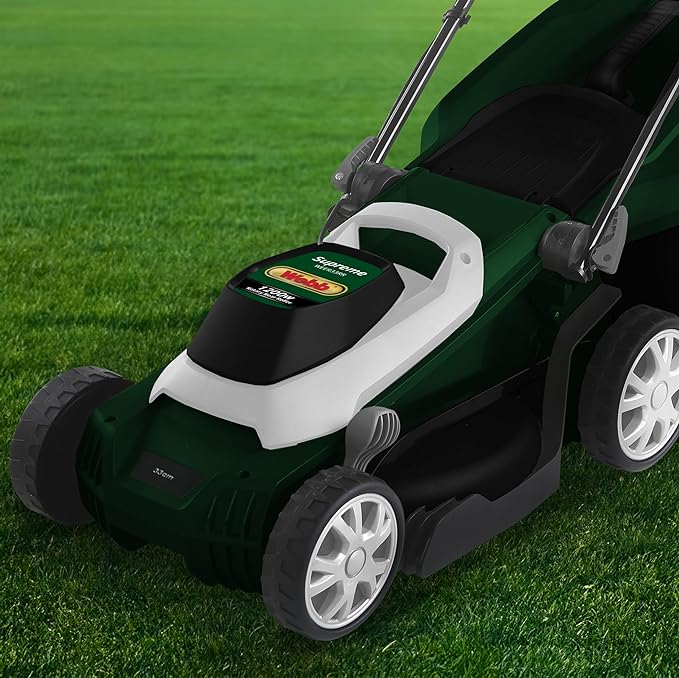 Webb Classic 33cm (13") Electric Rotary Lawnmower with Rear Roller - Image 2