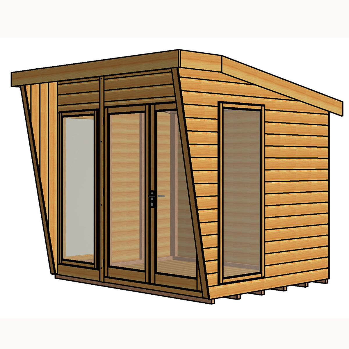 Shire Highclere 8ft x 6ft Summerhouse - Image 7