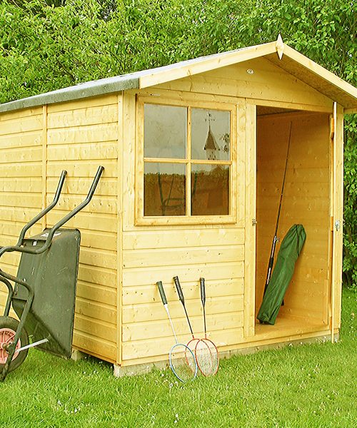 Shire Abri 7ft x 7ft Shiplap Apex Shed