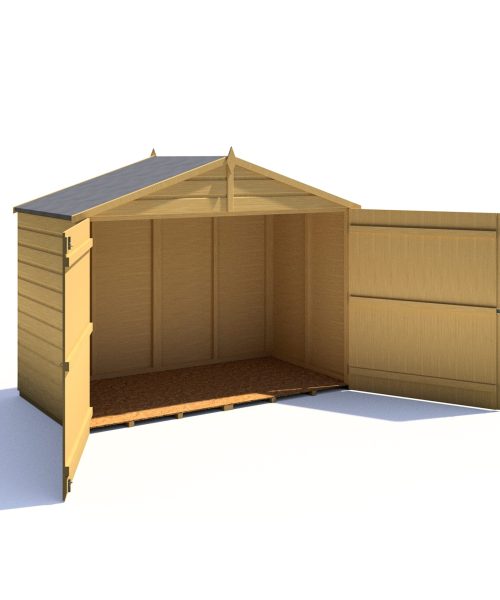 Shire Shiplap 3ft x 7ft Bike Storage - With Floor