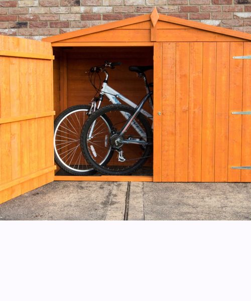 Shire Overlap 7ft x 3ft Apex Bike Store