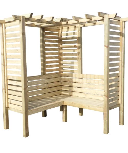 Shire Clematis Corner Arbour - Pressure Treated