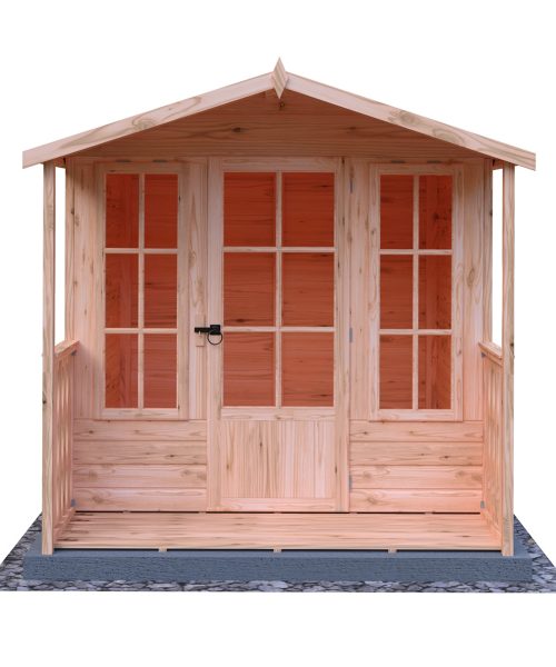 Shire Chatsworth 7ft x 10ft Summerhouse With Verandah