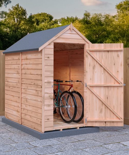 Shire Value Overlap 6ft x 4ft Shed - Windowless
