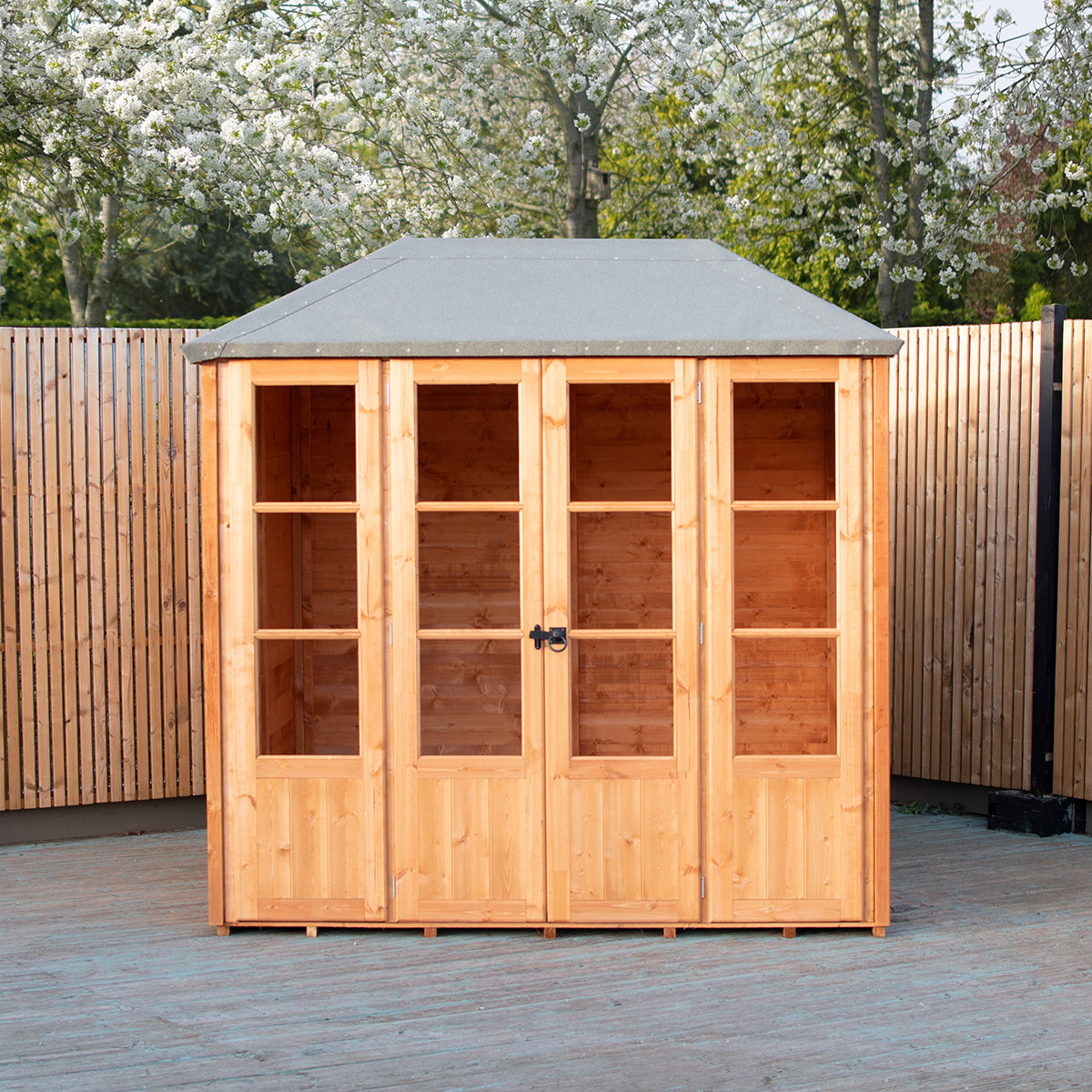 Shire Charleston 7ft x 7ft Summerhouse - Image 3