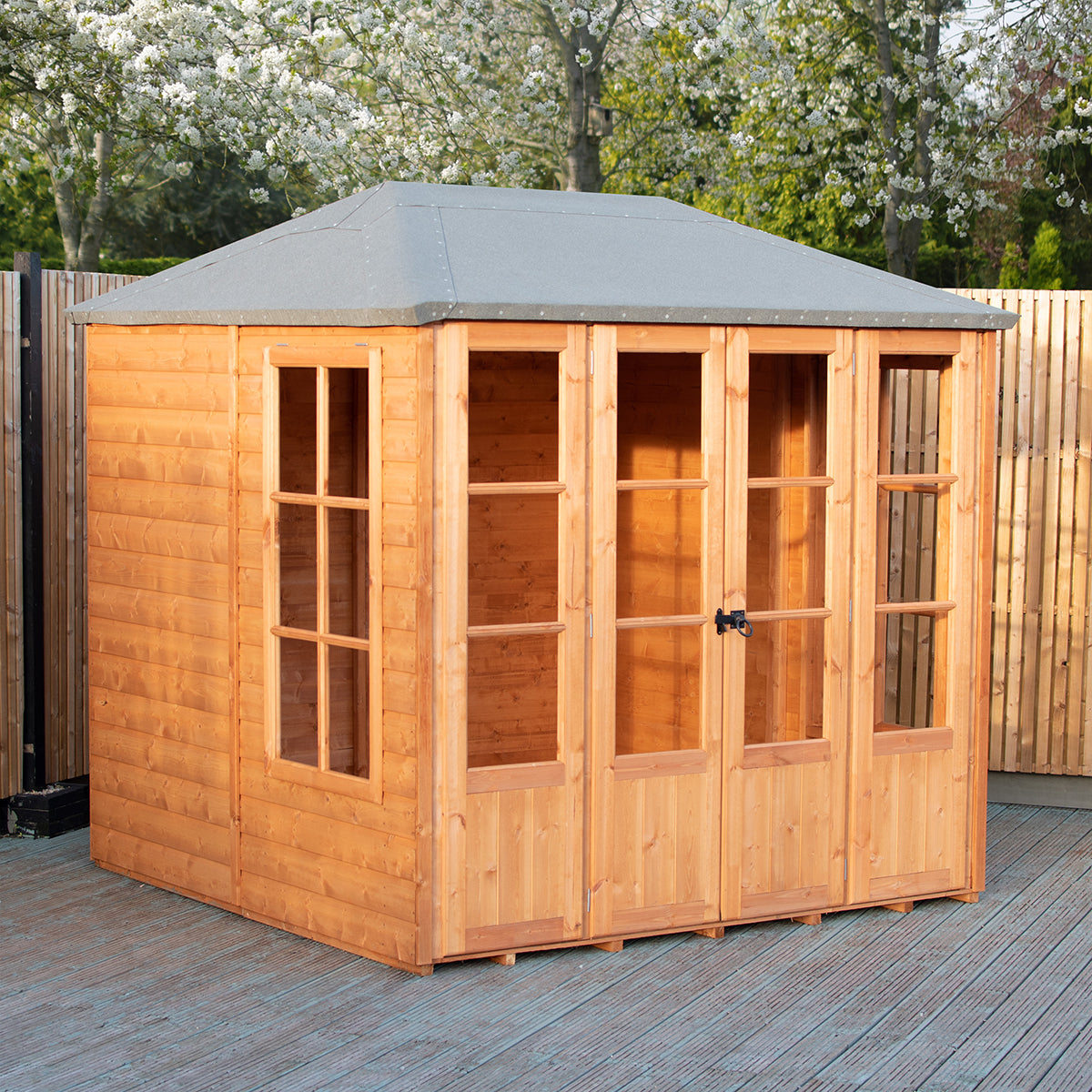 Shire Charleston 7ft x 7ft Summerhouse - Image 2