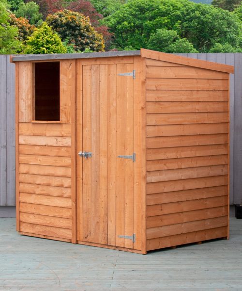 Shire Overlap 6ft x 4ft Pent Shed