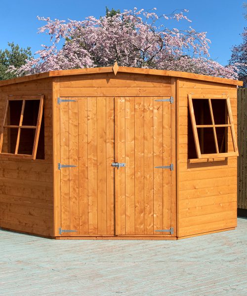 Shire Shiplap 7ft x 7ft Corner Shed