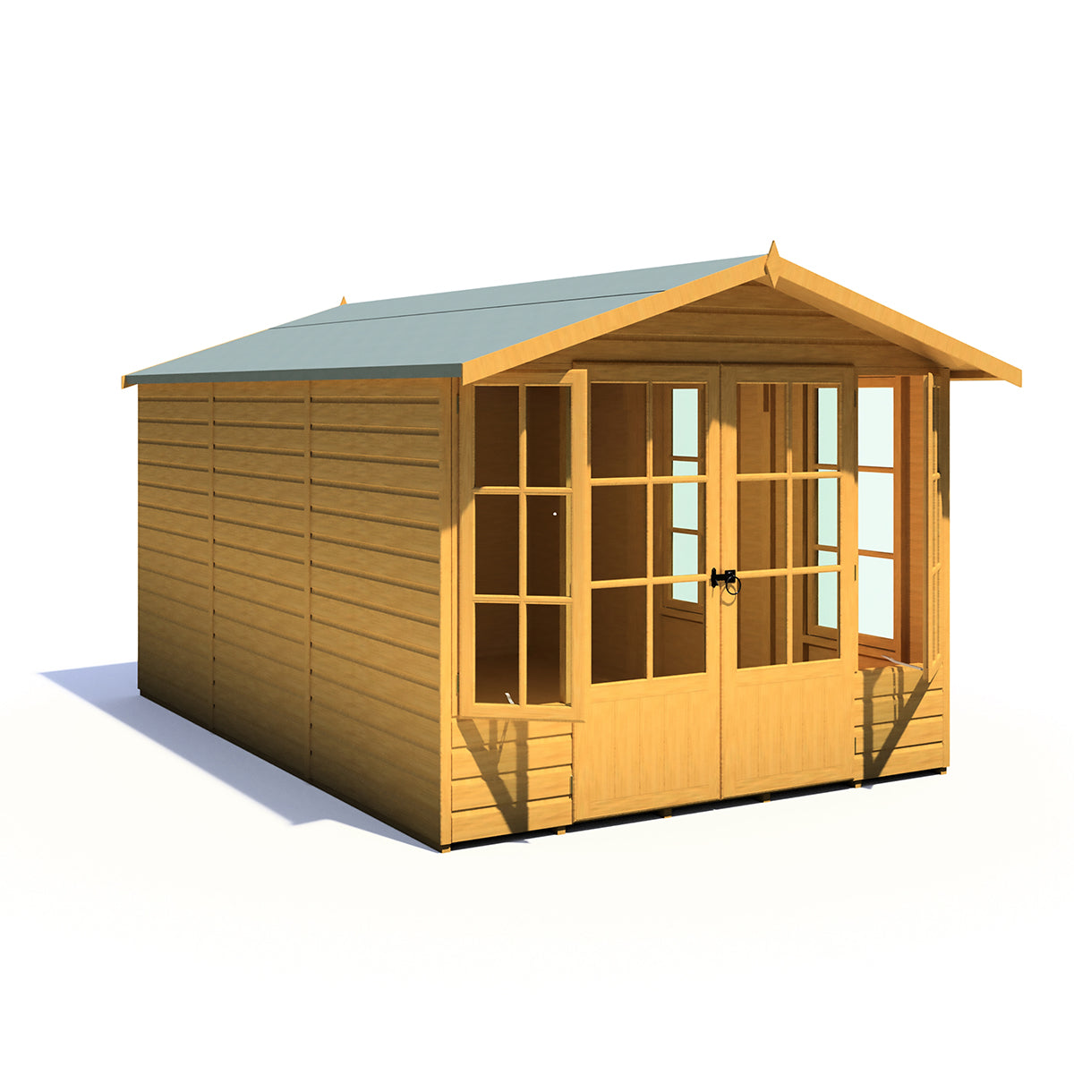 Shire Delmora 8ft x 12ft Summerhouse - Image 2