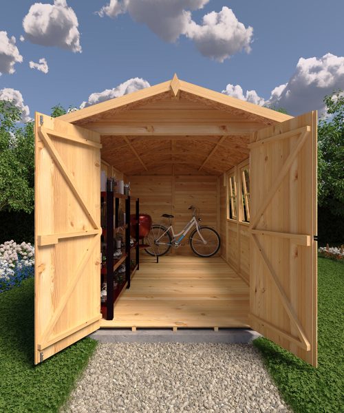 Shire Jersey 7ft x 13ft Shiplap Apex Shed