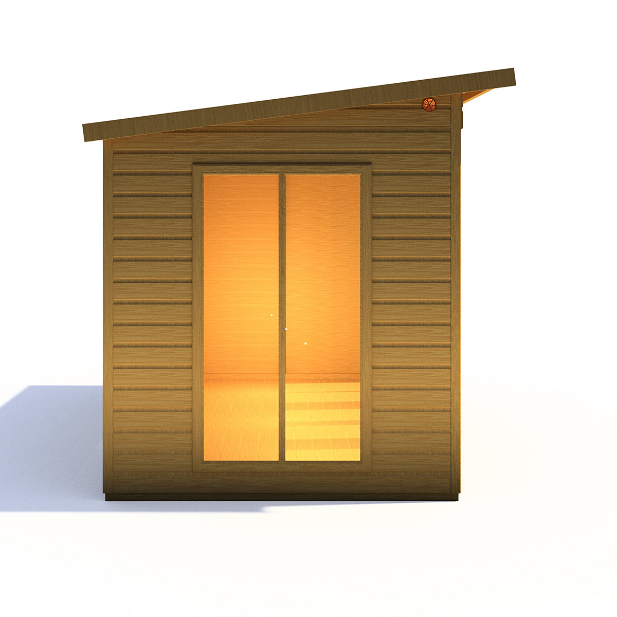 Shire Lela 12ft x 6ft Summerhouse with Storage - Image 6