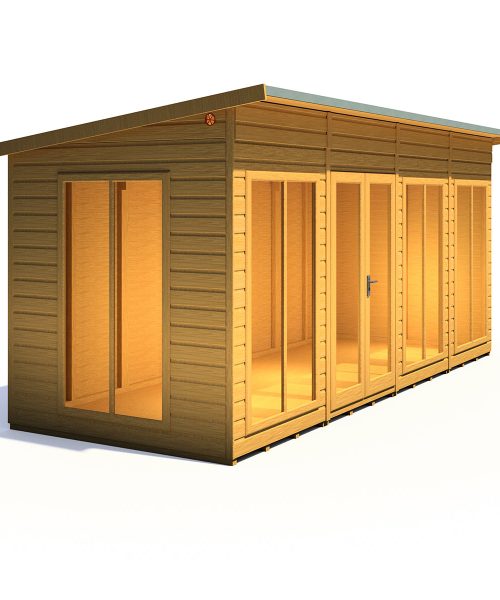 Shire Lela 16ft x 6ft Summerhouse