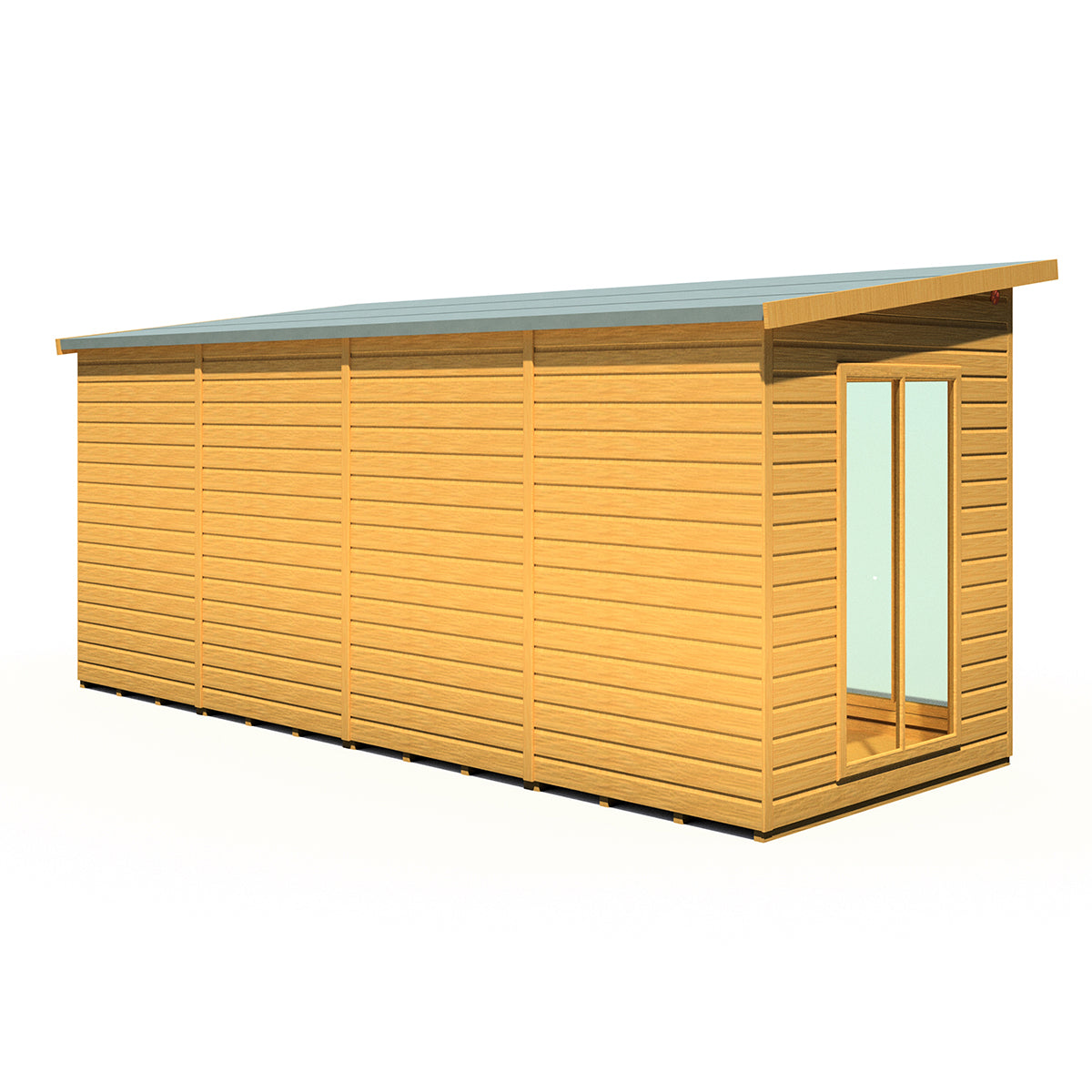 Shire Lela 16ft x 6ft Summerhouse with Storage - Image 5