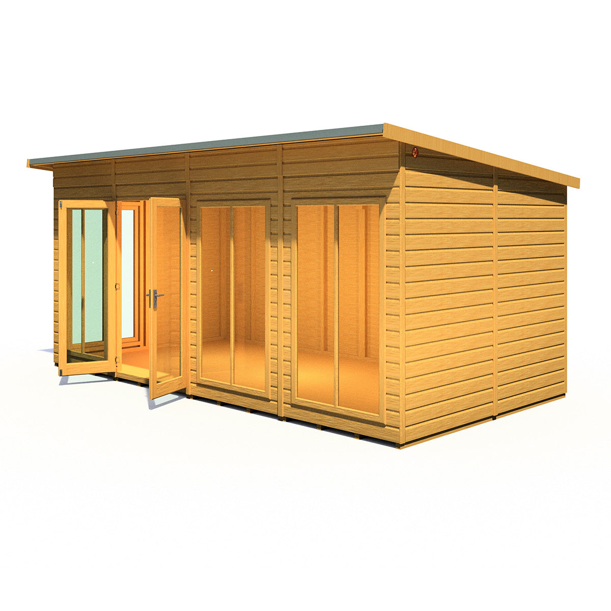 Shire Lela 16ft x 8ft Summerhouse - Image 6