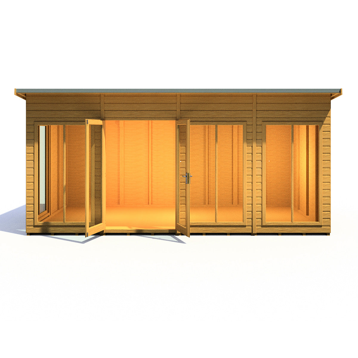 Shire Lela 16ft x 8ft Summerhouse - Image 2