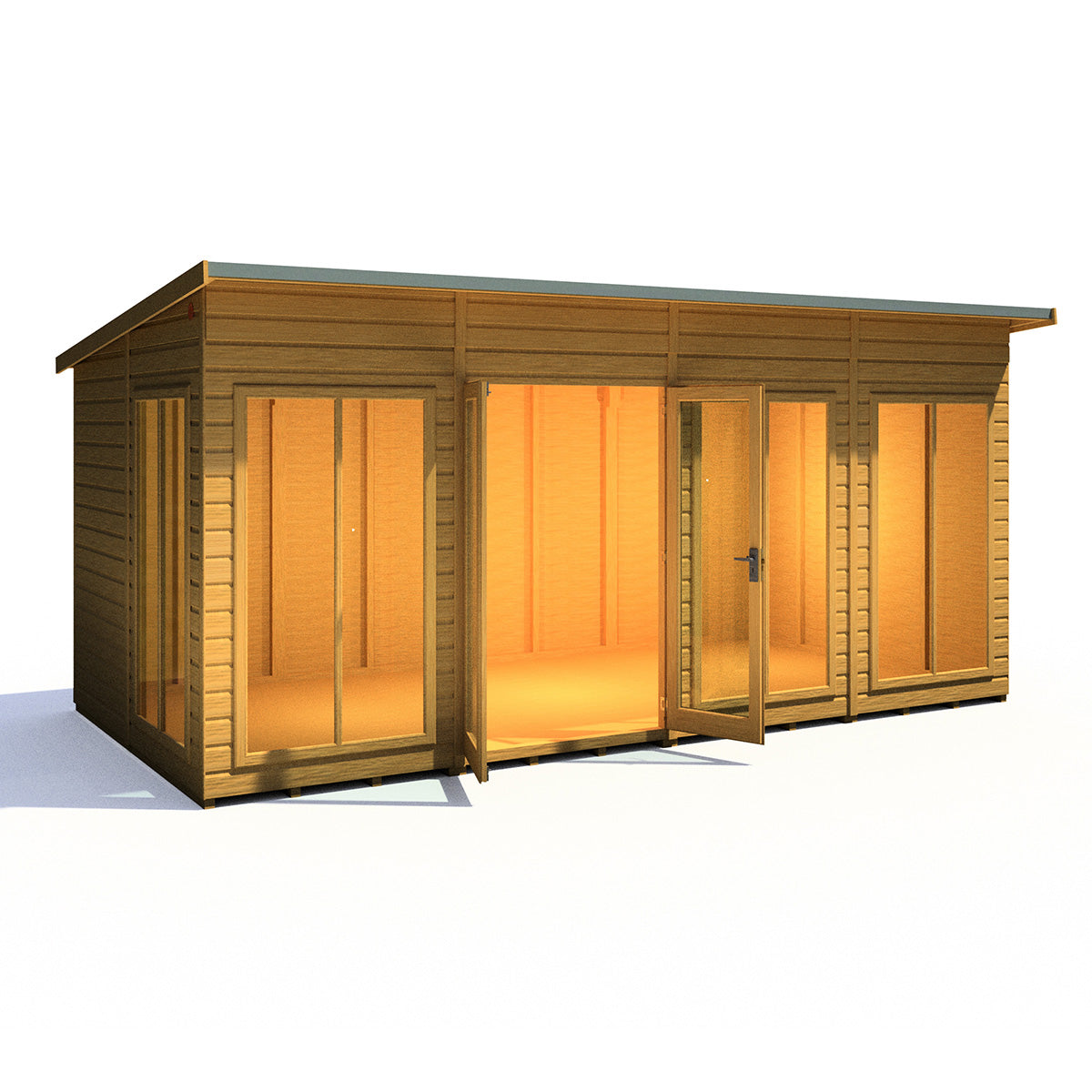 Shire Lela 16ft x 8ft Summerhouse - Image 3