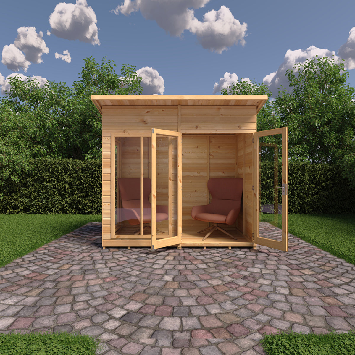 Shire Lela 8ft x 4ft Summerhouse - Image 3