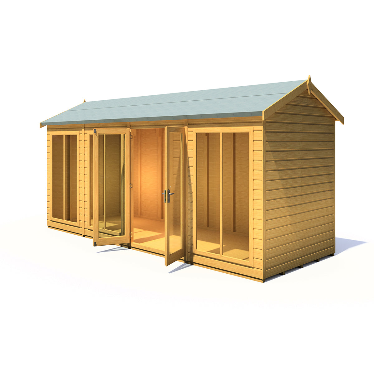 Shire Mayfield 16ft x 6ft Summerhouse - Image 5