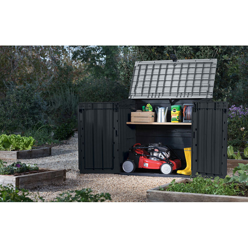 Keter Store It Out Midi Shed - Anthracite/Grey - 880L - Image 3