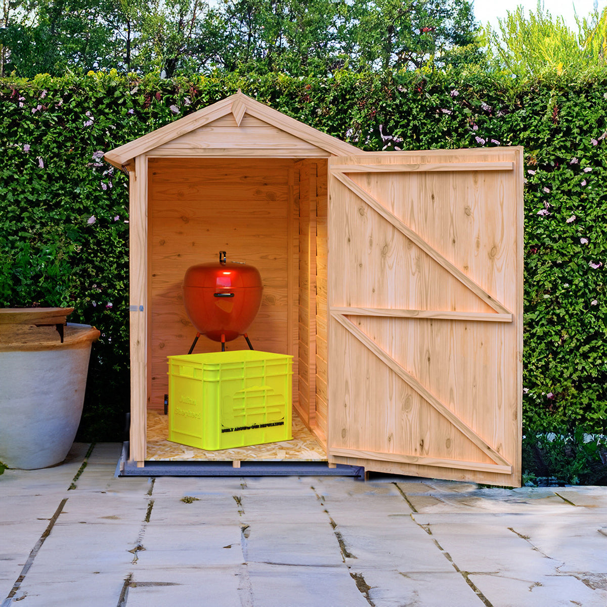 Shire Garden Value Overlap 3ft x 5ft Shed - Image 4