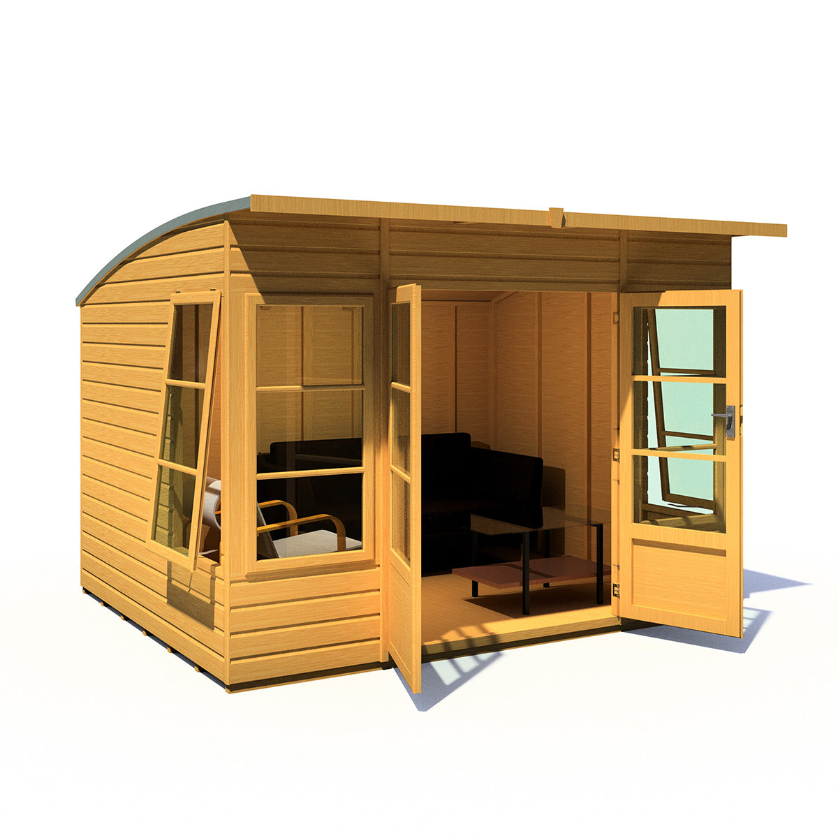 Shire Orchid 10ft x 8ft Summerhouse - Image 3