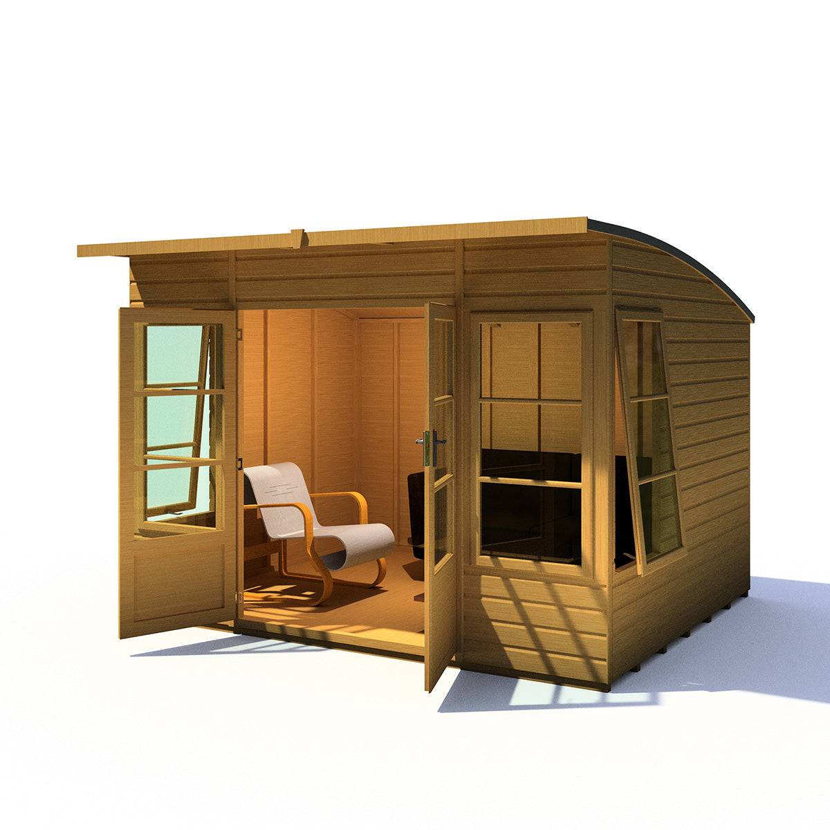 Shire Orchid 10ft x 8ft Summerhouse - Image 2
