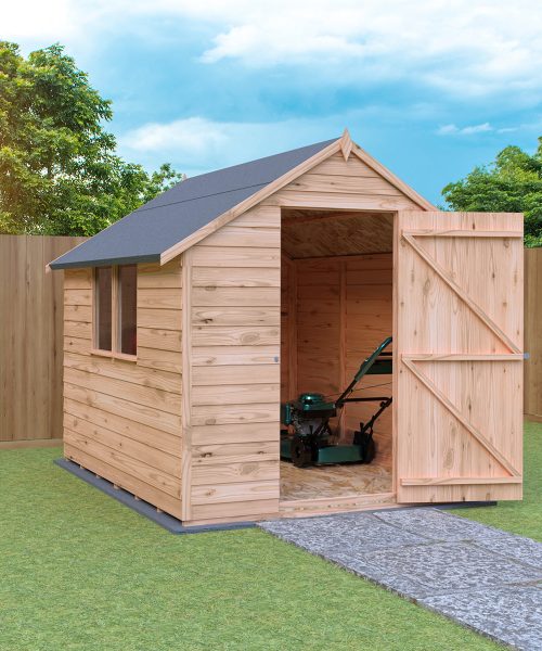 Shire Garden Value Overlap 8ft x 6ft Shed with Window
