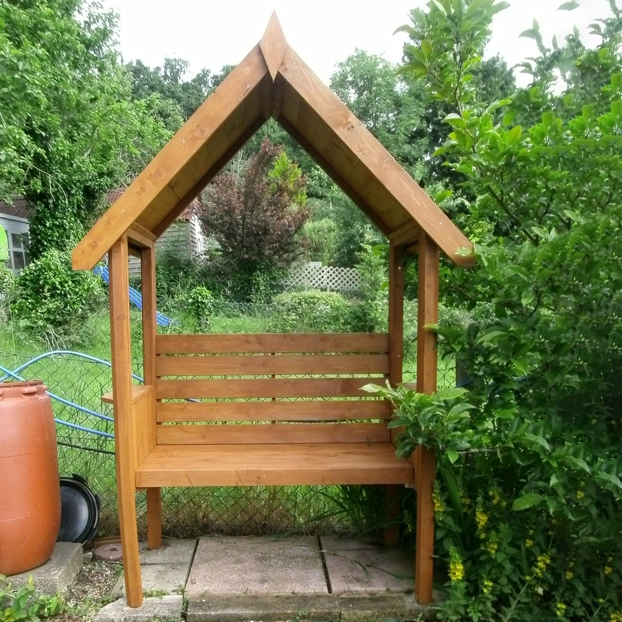Shire Blossom Arbour 2ft x 4ft - Pressure Treated - Image 2