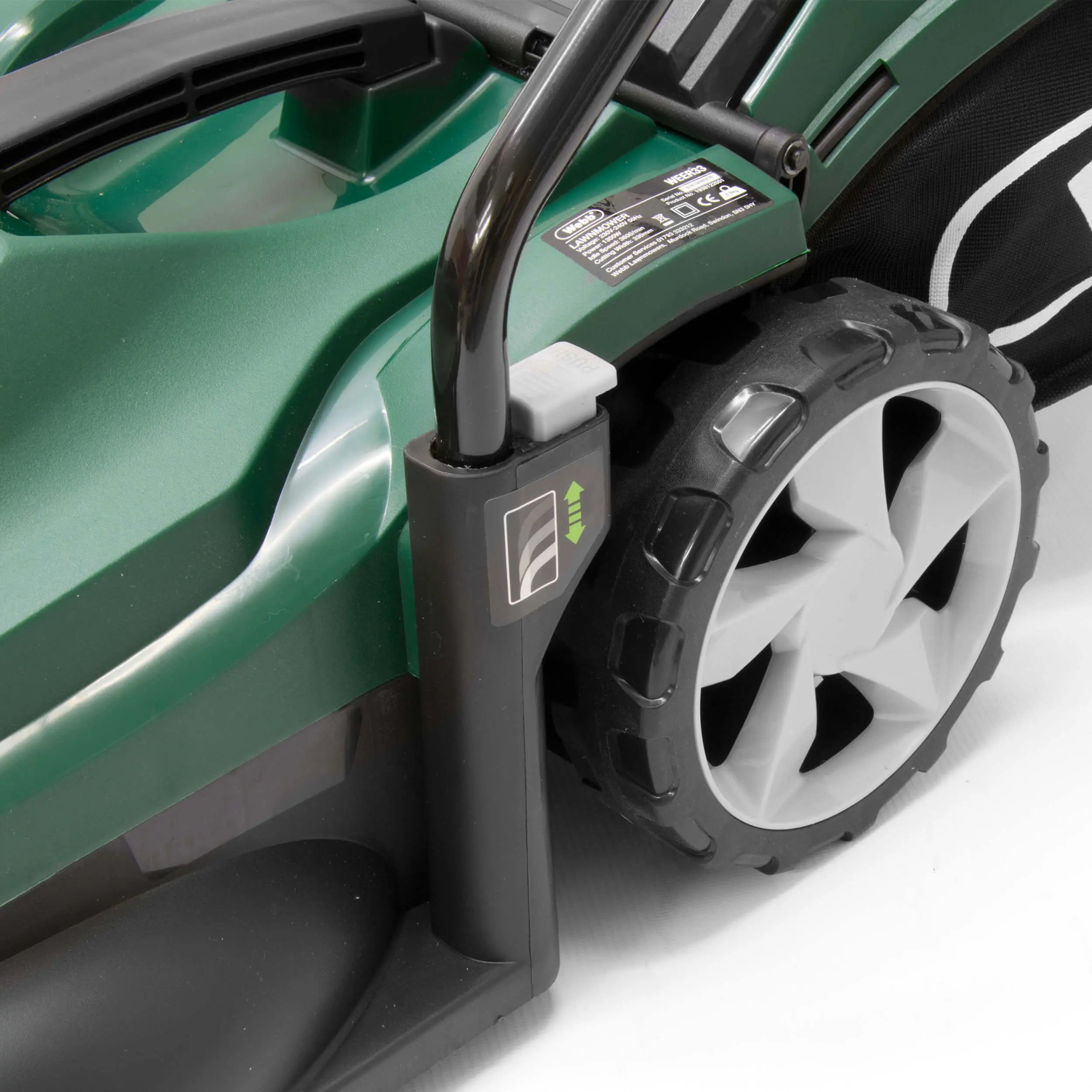 Webb Classic 33cm (13") Electric Rotary Lawnmower - Image 7