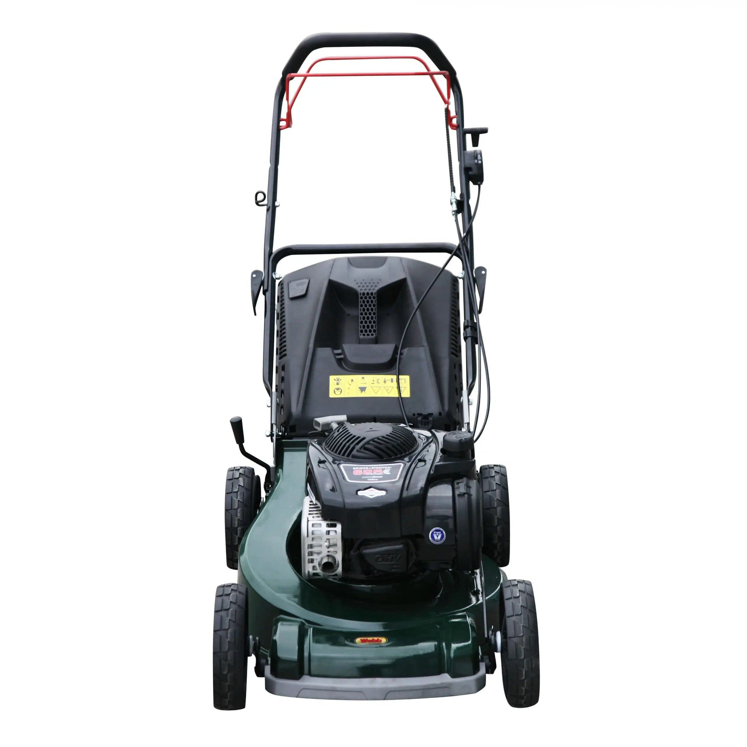 Webb 48cm (19") Alloy Deck Disc Bladed Self Propelled Petrol Rotary Lawnmower (Briggs & Stratton Engine) - Image 2