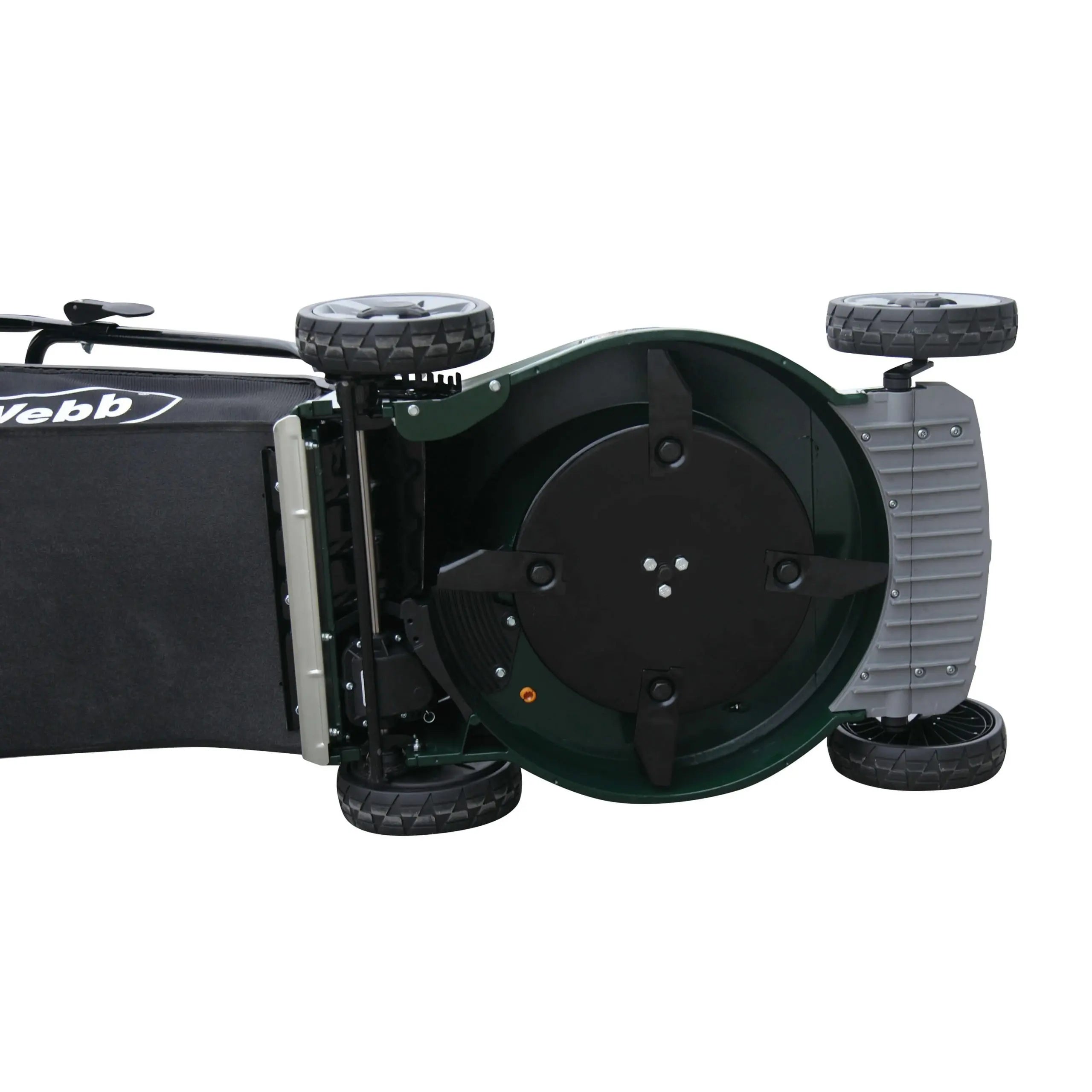 Webb 48cm (19") Alloy Deck Disc Bladed Self Propelled Petrol Rotary Lawnmower (Briggs & Stratton Engine) - Image 6