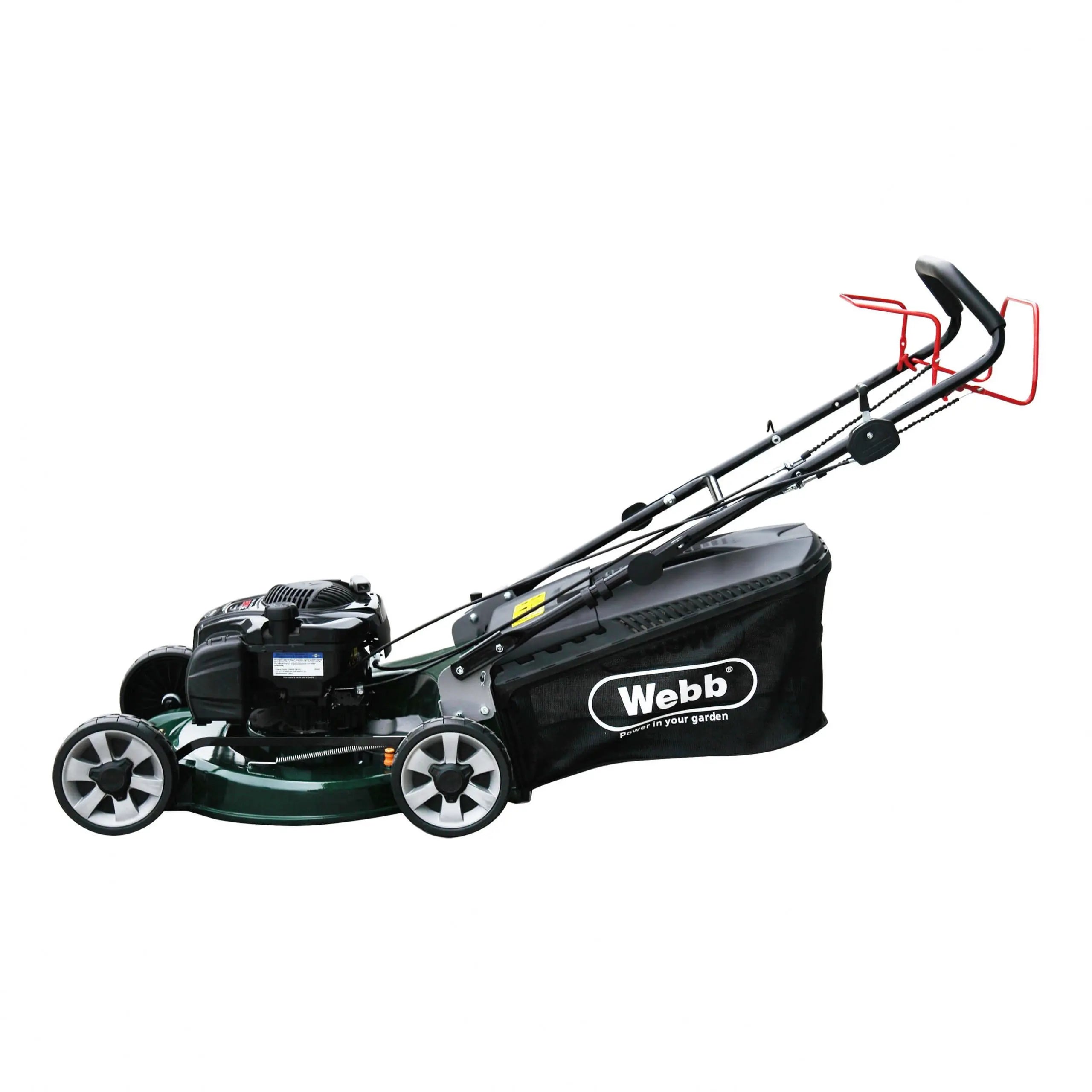 Webb 48cm (19") Alloy Deck Disc Bladed Self Propelled Petrol Rotary Lawnmower (Briggs & Stratton Engine) - Image 5