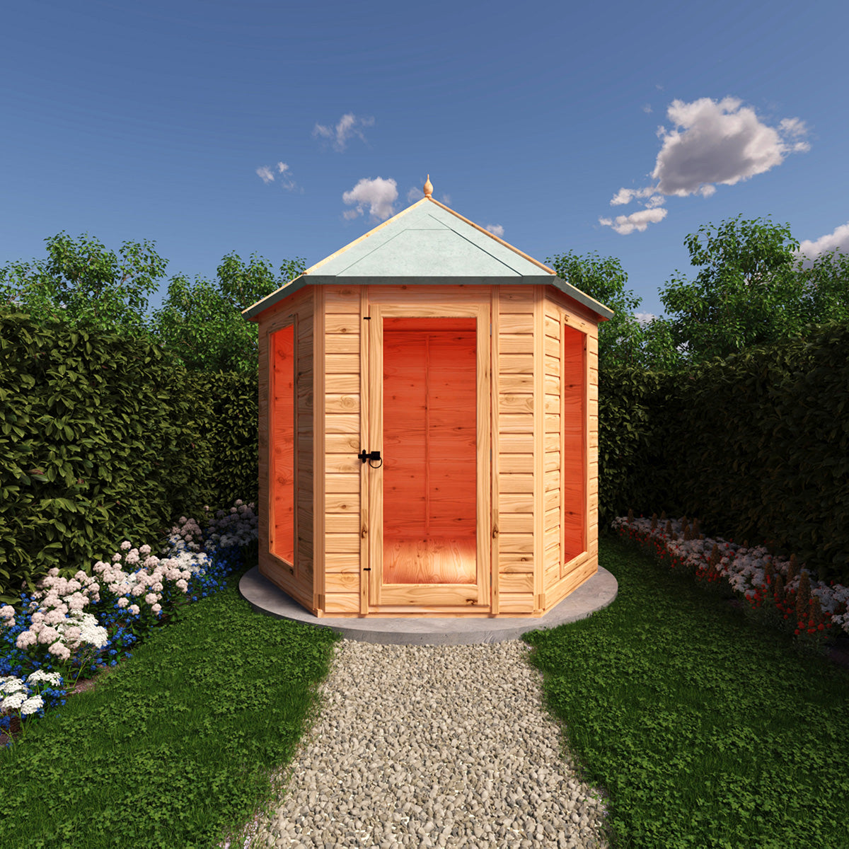 Shire Welburn 8ft x 7ft Summerhouse - Image 4