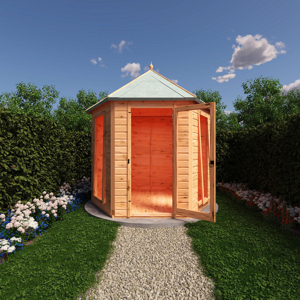 Shire Welburn 8ft x 7ft Summerhouse - Image 6