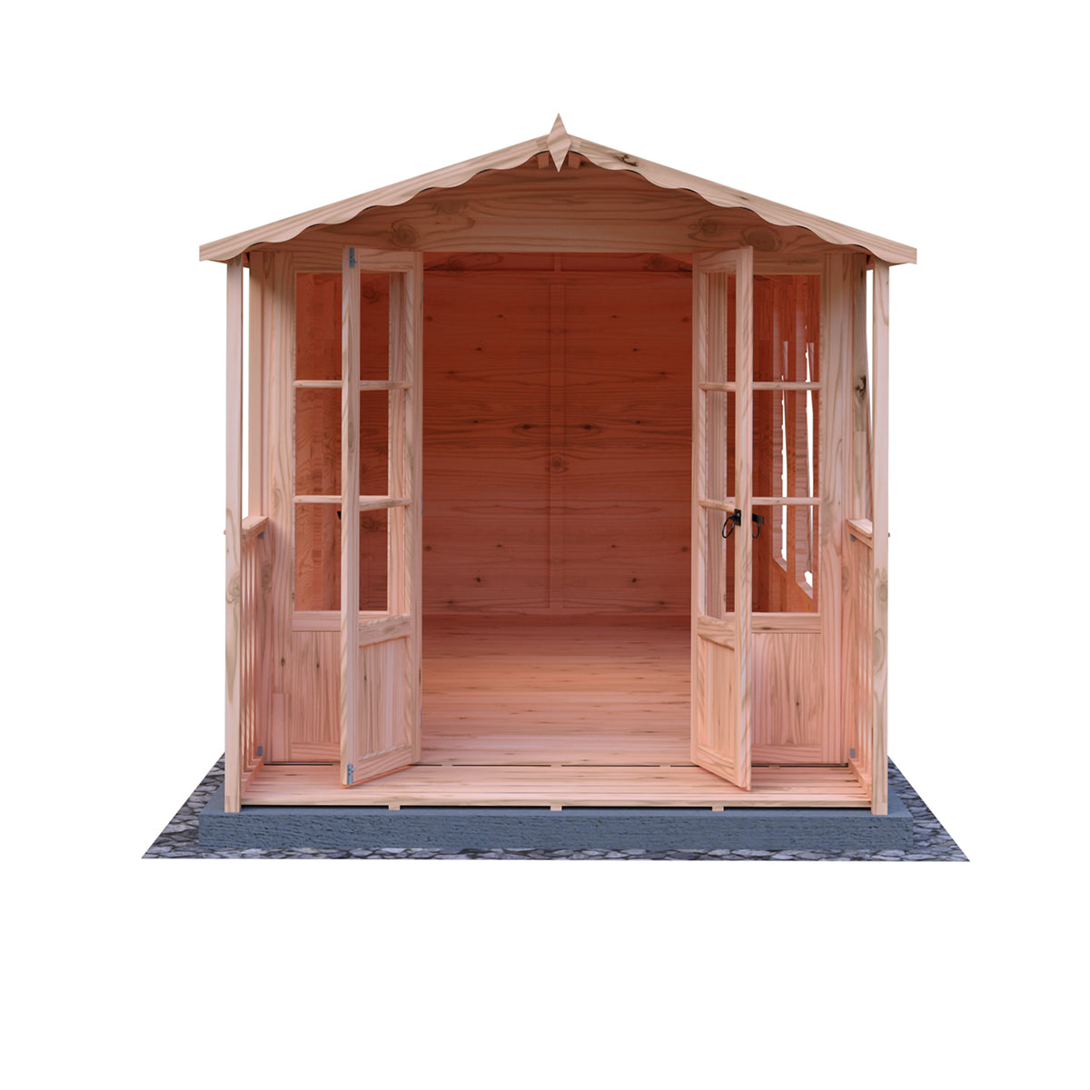 Shire Westminster 15ft x 7ft Summerhouse With Verandah - Image 3