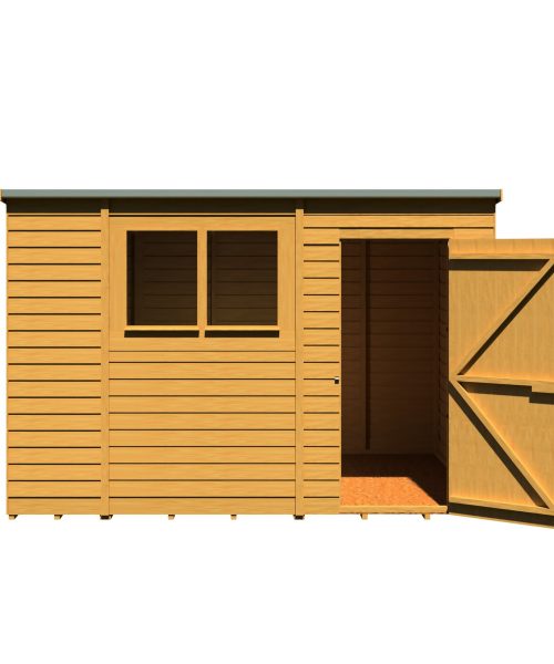 Shire Overlap 10ft x 6ft Pent Shed